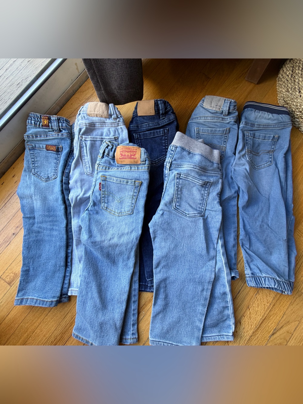 Toddler Boy Jean Bundle. Size 18-24months ZARA, Mayoral,Levis &Gap